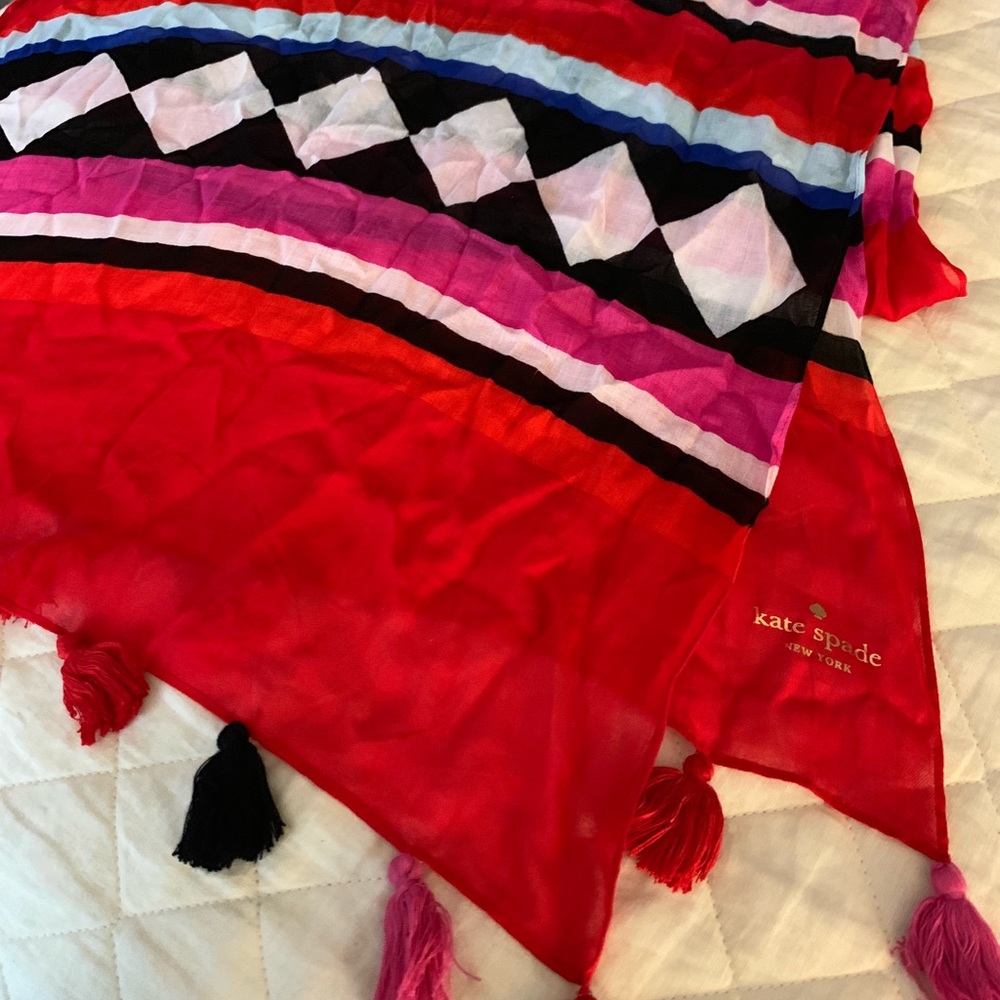 Kate Spade Tassel Scarf
